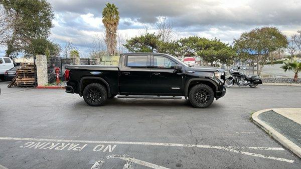 I got my 2021 GMC Sierra 1500 Elevation new set of tires.