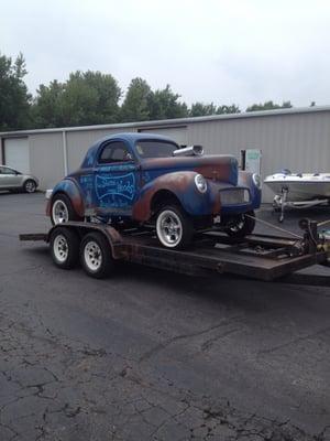 Stone Woods And Cook Willys built at the shop