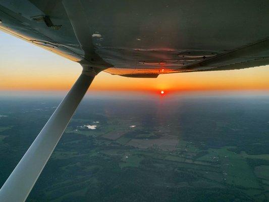 Sunset Flight