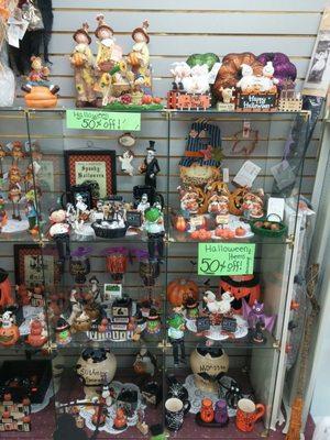 All of the Halloween Decor is on sale!