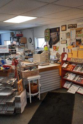 Front desk area.