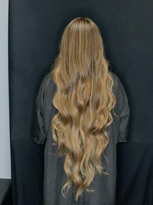 blonde balayage