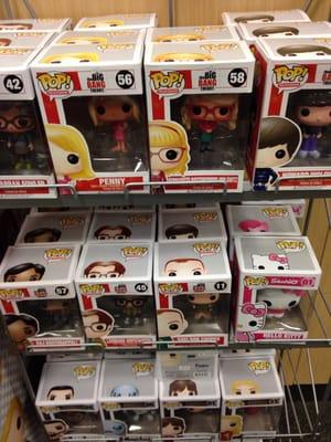 Look at these cute figurines! The Big Bang Theory to boot! Cute toy selections here.