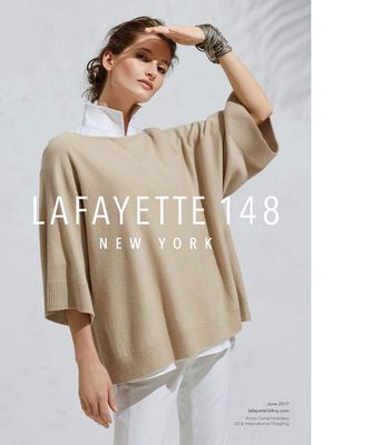 Lafayette 148 New York's collections are designed for the sophisticated, modern woman and her multi-faceted lifestyle