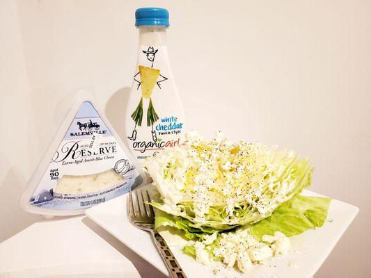 SUPER-EASY/SUPER-CHEESY 3-INGREDIENT WEDGE SALAD using products from Ingles Market in Barnesville, Georgia!