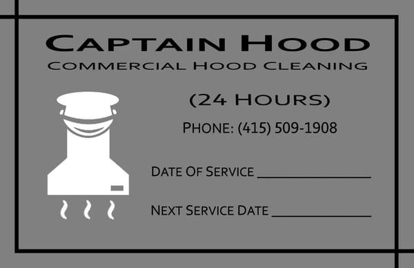 Captain Hood Commercial Hood Cleaning