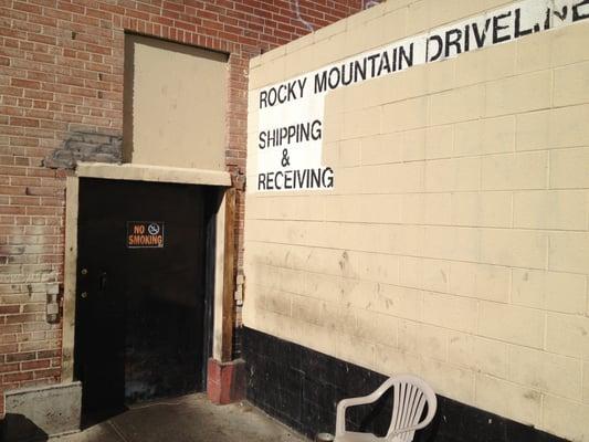 Rocky Mountain Driveline - entrance