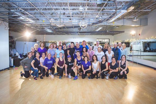 Group photo with Louis Van Amstel