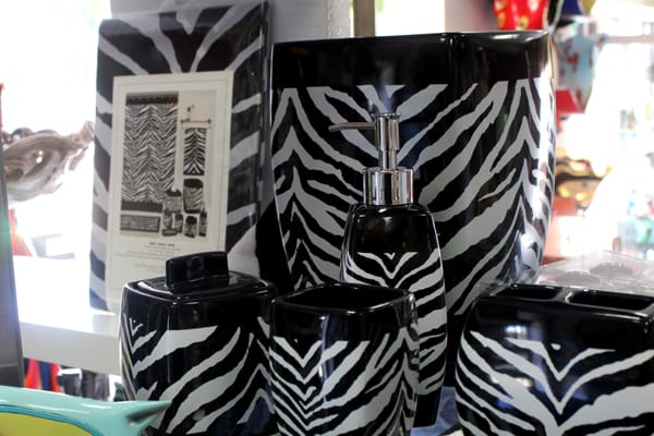 Zebra Bath Accessories Collections