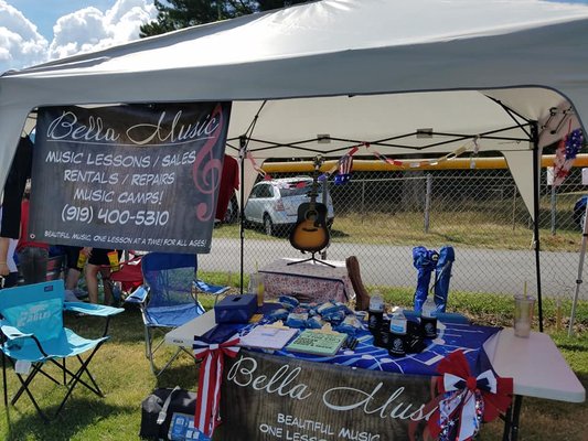 Bella Music at Rolesville, NC 4th of July Festivities