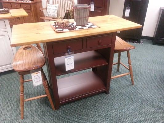 Kitchen island... nice, but not within our budget.