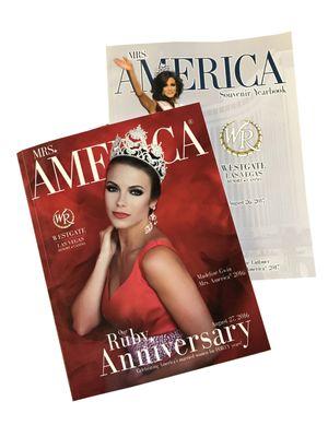 Mrs. America Book Annual Contest Book