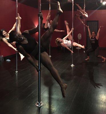 Pole classes are fun!