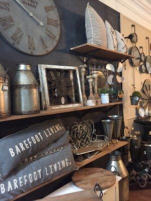 Variety of farmhouse goods