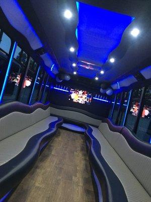 Our 34 passenger party bus