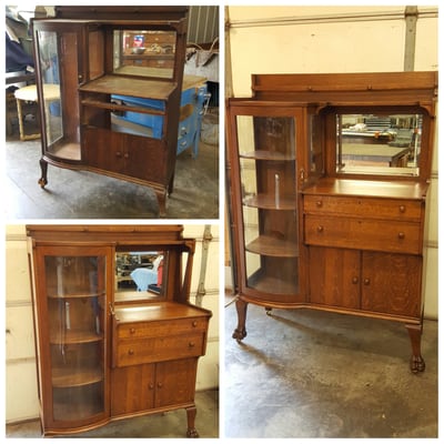 Antique secretary Restoration