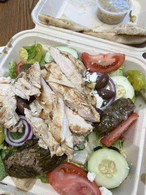 Chicken Greek Salad