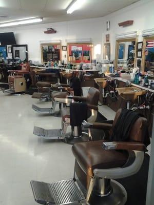 Old School Barber Chairs