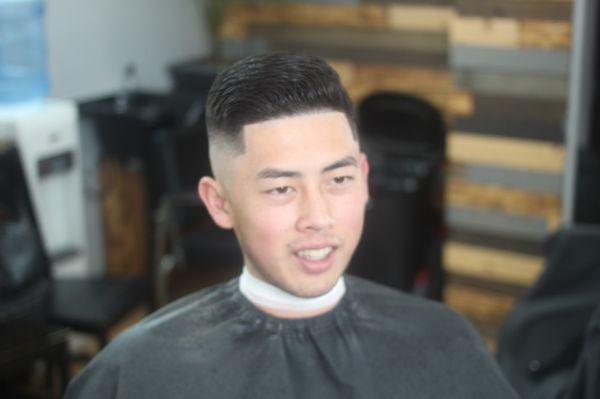 Medium skin fade