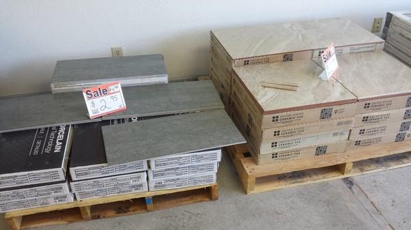 Overstock tile