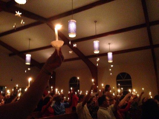 Christmas Eve Candle Lighting Service