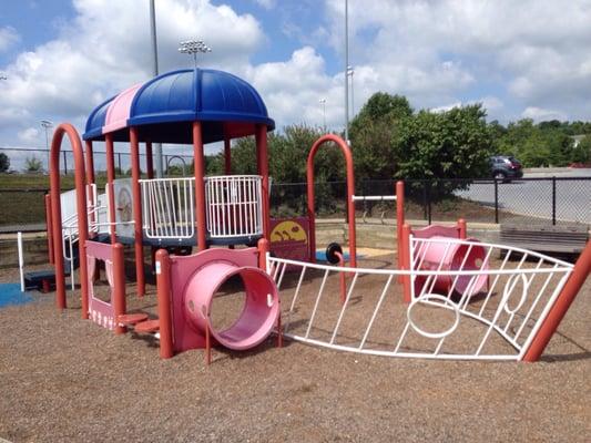 Smaller playground for younger kids