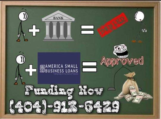 When Banks say NO America Small Business Loans Says YES!