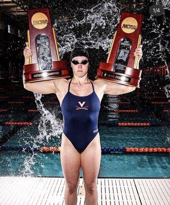 NCAA 2021 and 2022 Champions - Women's Swim and Dive