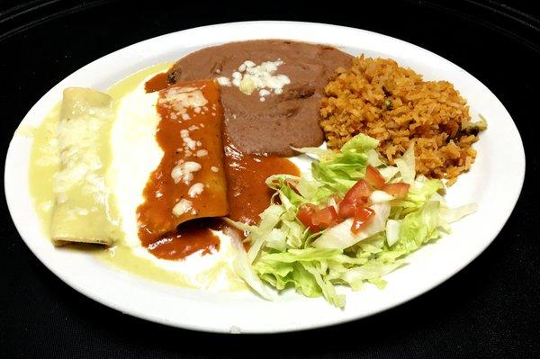 Enchiladas Bandera