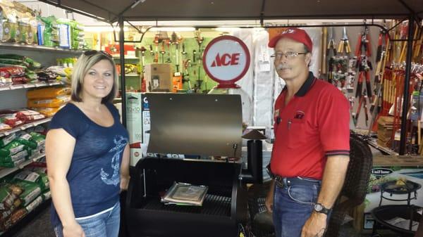 Winner of our Q103.5 grill giveaway!