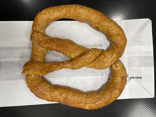 Such a huge pretzel for the money!