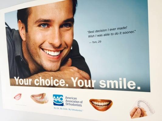 Ask about Invisalign!