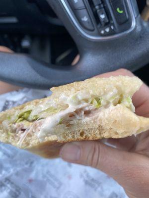 Turkey Tom, they forgot the Tom. I think I'm finally done getting abused by this Jimmy Johns lol, no more extra Mayo Sammie's for me!