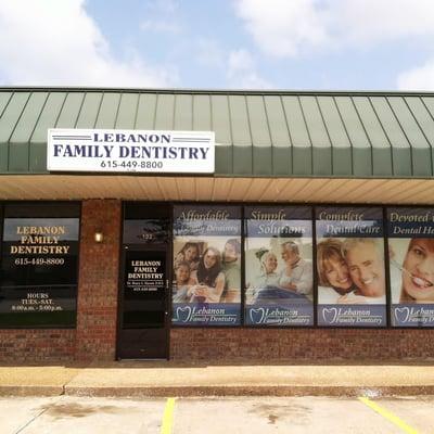 Dr. Haynie Family Dentistry Building in Lebanon Tennessee