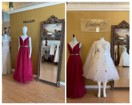 Before and After Paulain Fashion Group Wall