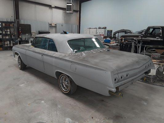 Starting this 62 Impala complete restoration