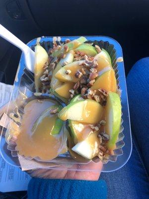 Caramel Apples Nachos