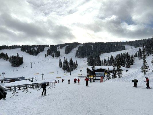 Top of Gondola One at Mid-Vail