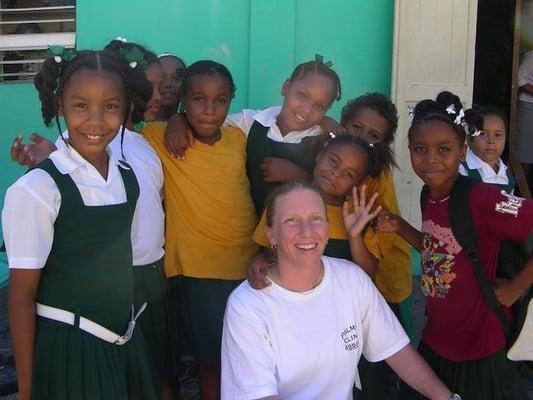 Me with some of my patients from Bequia