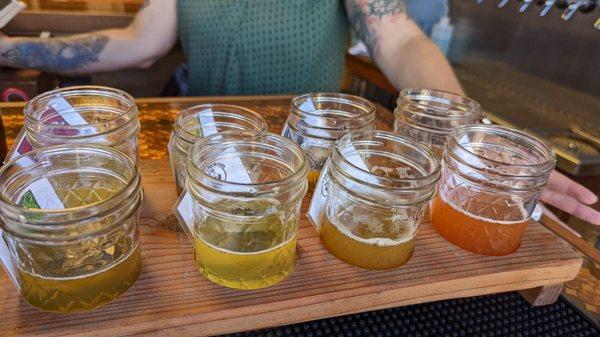 Cider flight