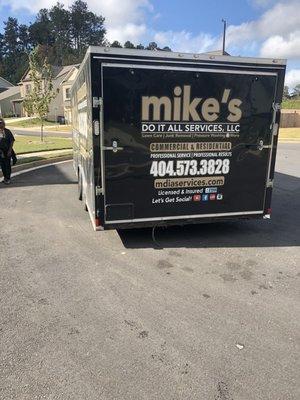 Mike's Do It All Services Truck