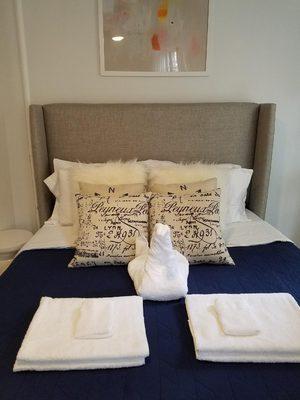 Staging done by JRK, "The Chancellors of Clean". Short Term Rental located in the in the Dupont Circle area of DC.