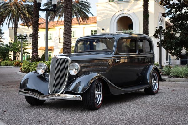 My 1934 Ford Sedan after restoration at Florida Rod Shop