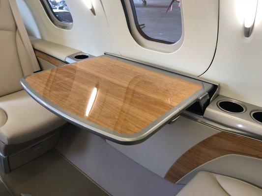 Honda Jet - table decorated in Aeroprint