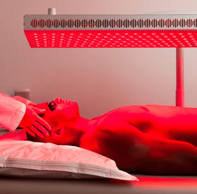 RedLight Therapy session to heal and rejuvenate