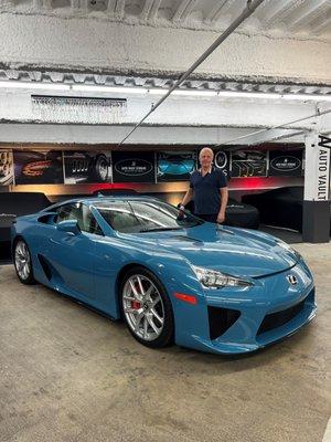 1/1 Slate Blue Lexus LFA