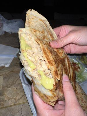 Chicken quesadilla