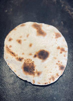 Fresh made tortilla