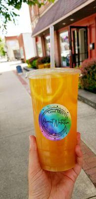 Peach Mango Lemonade