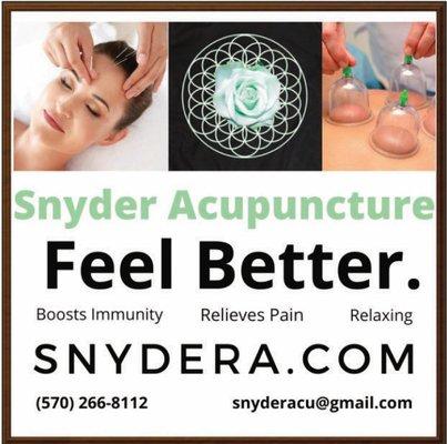 Snyder Acupuncture Newspaper Ad